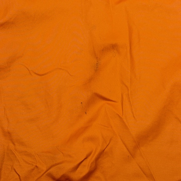 THE NORTH FACE Full Zip Up Mock Neck Orange & Gray Rain Jacket - Picture 7 of 9